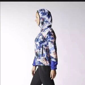 Adidas Print Track Jacket with Hood